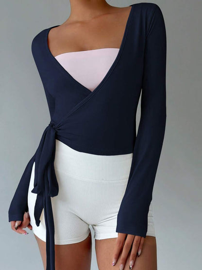 Pilates Wrap Tops