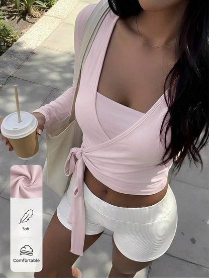 Pilates Wrap Tops