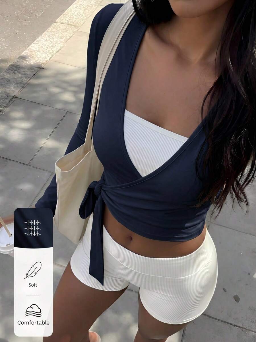 Pilates Wrap Tops