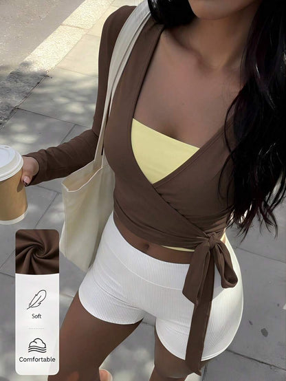 Pilates Wrap Tops