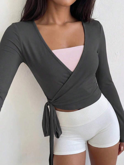 Pilates Wrap Tops