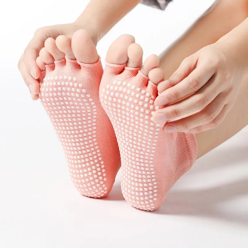 Toe-Free Grip Socks