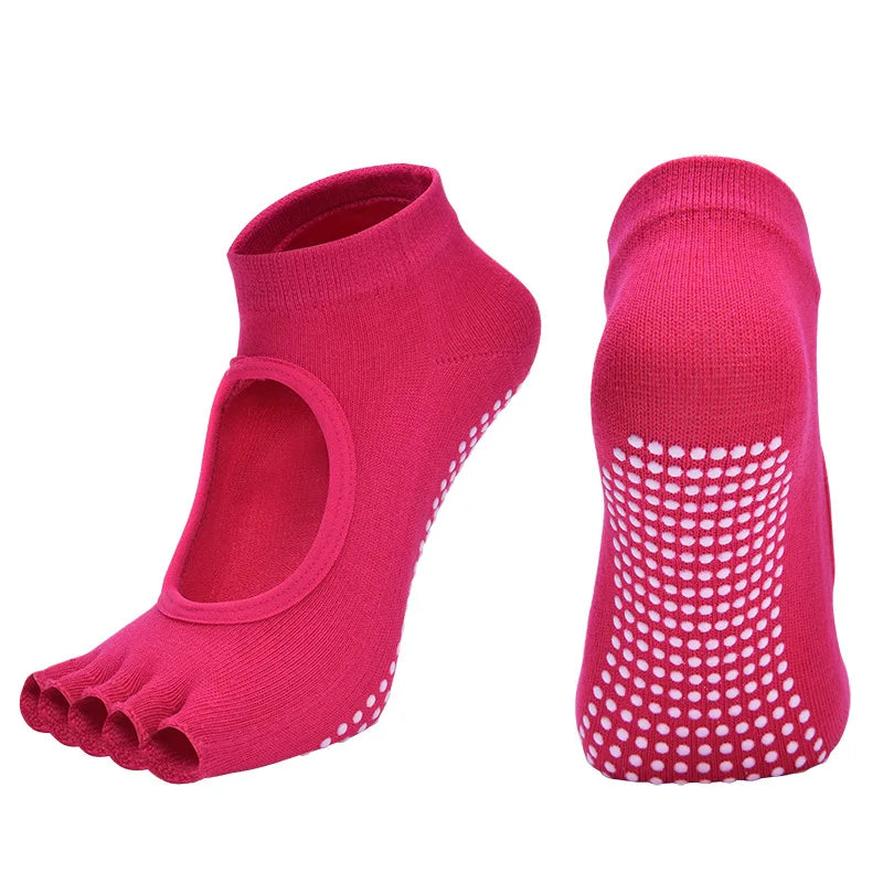 Toe-Free Grip Socks
