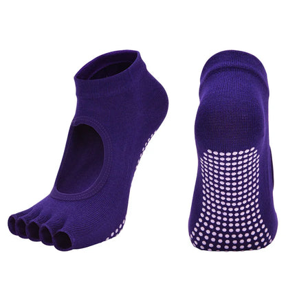 Toe-Free Grip Socks