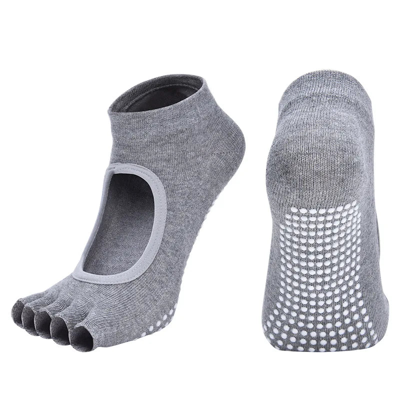 Toe-Free Grip Socks