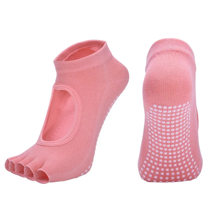 Toe-Free Grip Socks