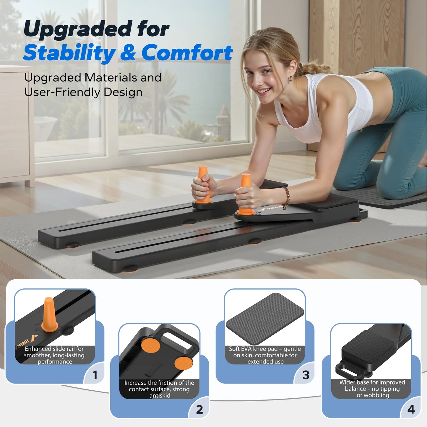 Merach Multi-functional Ab Exercise Board