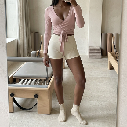 Pilates Wrap Tops